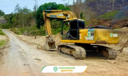 En Quitito, parroquia Tonchigüe del cantón Atacames seguimos avanzando